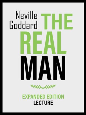 cover image of The Real Man--Expanded Edition Lecture